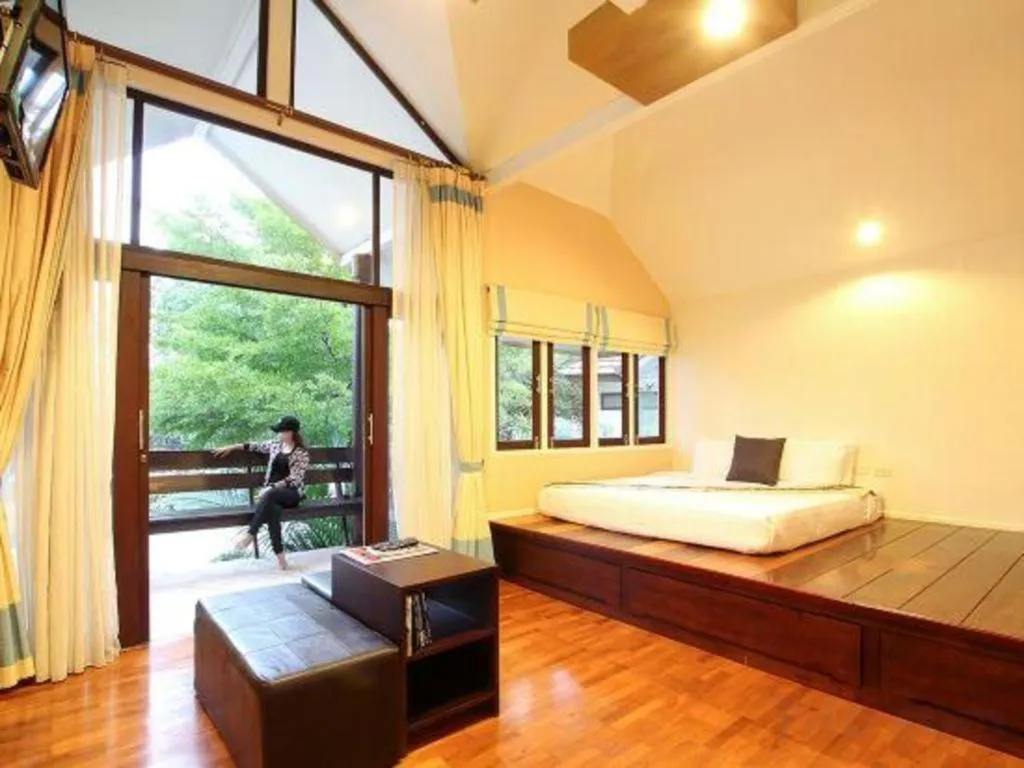 Bed in Baan Suan Nuan Ta