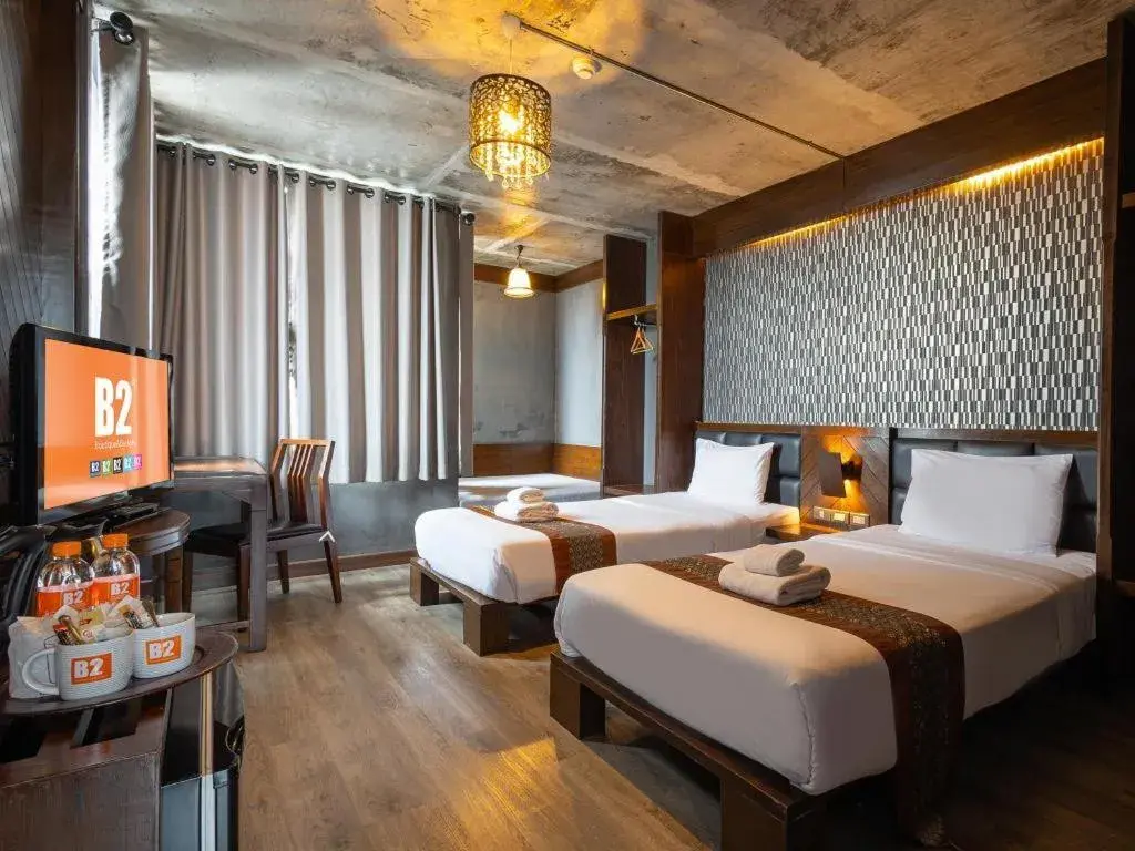 Bed in B2 Nimman Premier Hotel Bed in B2 Nimman Premier Hotel
