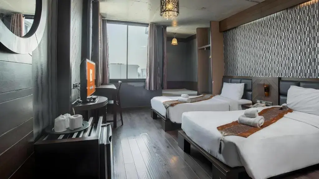 Bed in B2 Nimman Premier Hotel Bed in B2 Nimman Premier Hotel