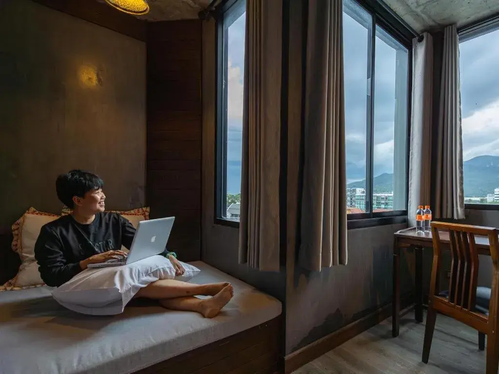 Bed in B2 Nimman Premier Hotel Bed in B2 Nimman Premier Hotel