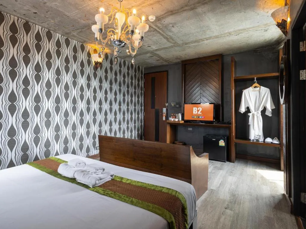 Bed in B2 Nimman Premier Hotel