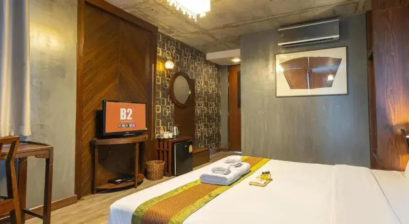 Bed in B2 Nimman Premier Hotel Bed in B2 Nimman Premier Hotel