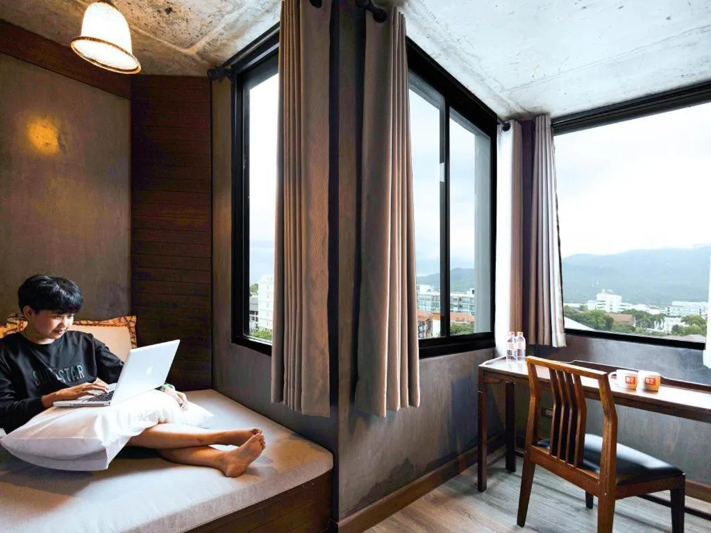 Bed in B2 Nimman Premier Hotel