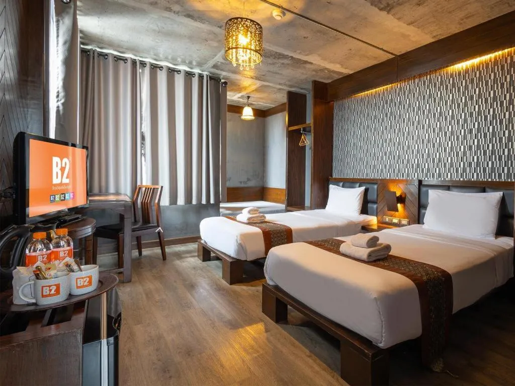 Bed in B2 Nimman Premier Hotel