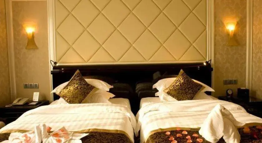 Bed in Sun City Hotel Haikou Bed in Sun City Hotel Haikou