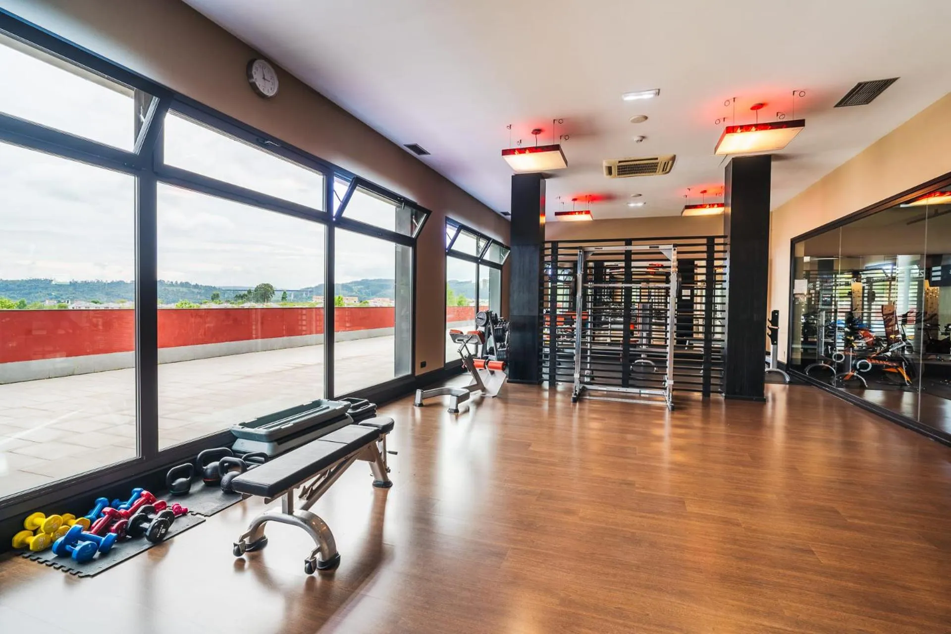 Fitness centre/facilities in URH Hotel Spa Zen Balagares