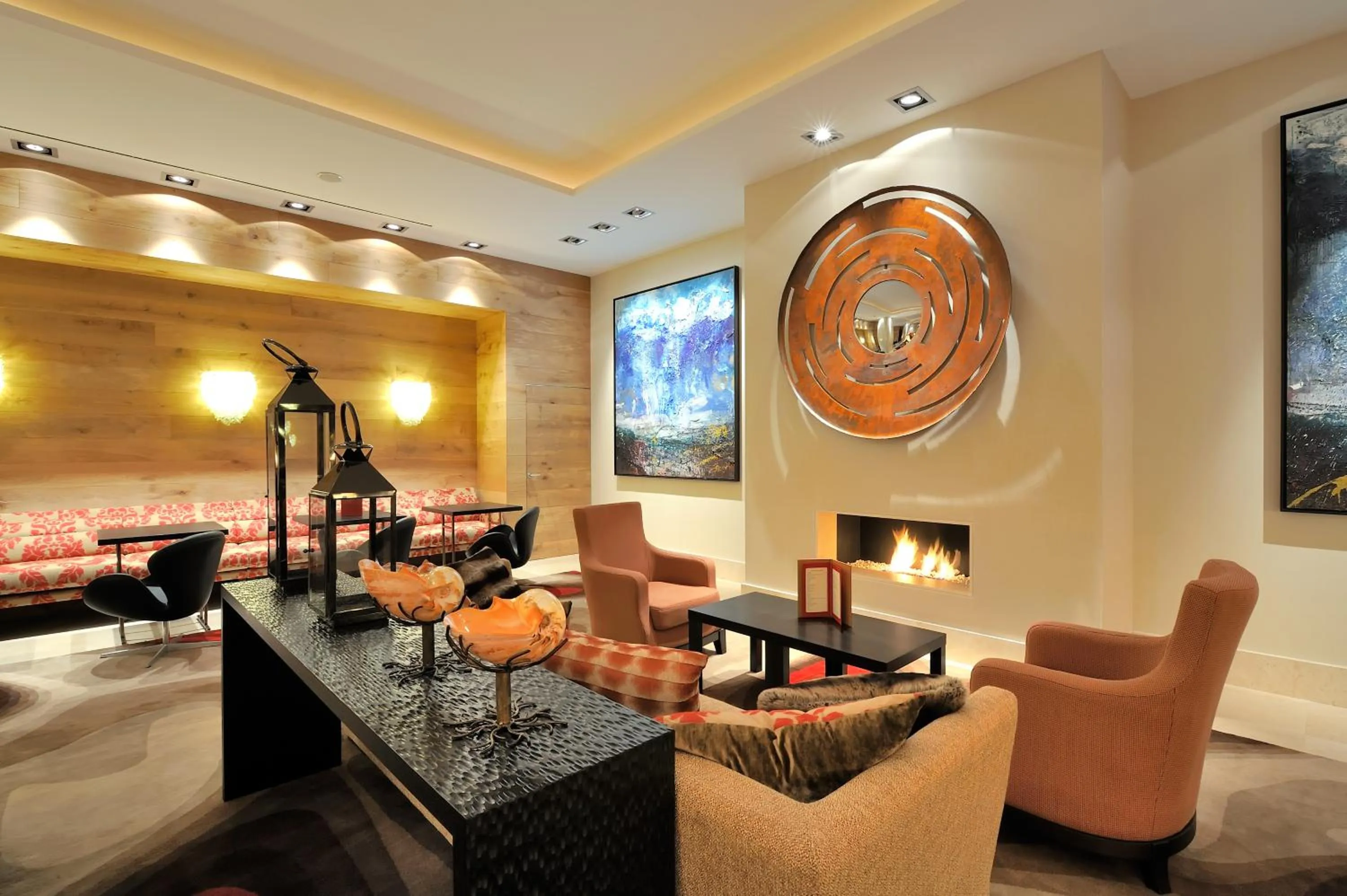 Lobby or reception in URH Hotel Spa Zen Balagares