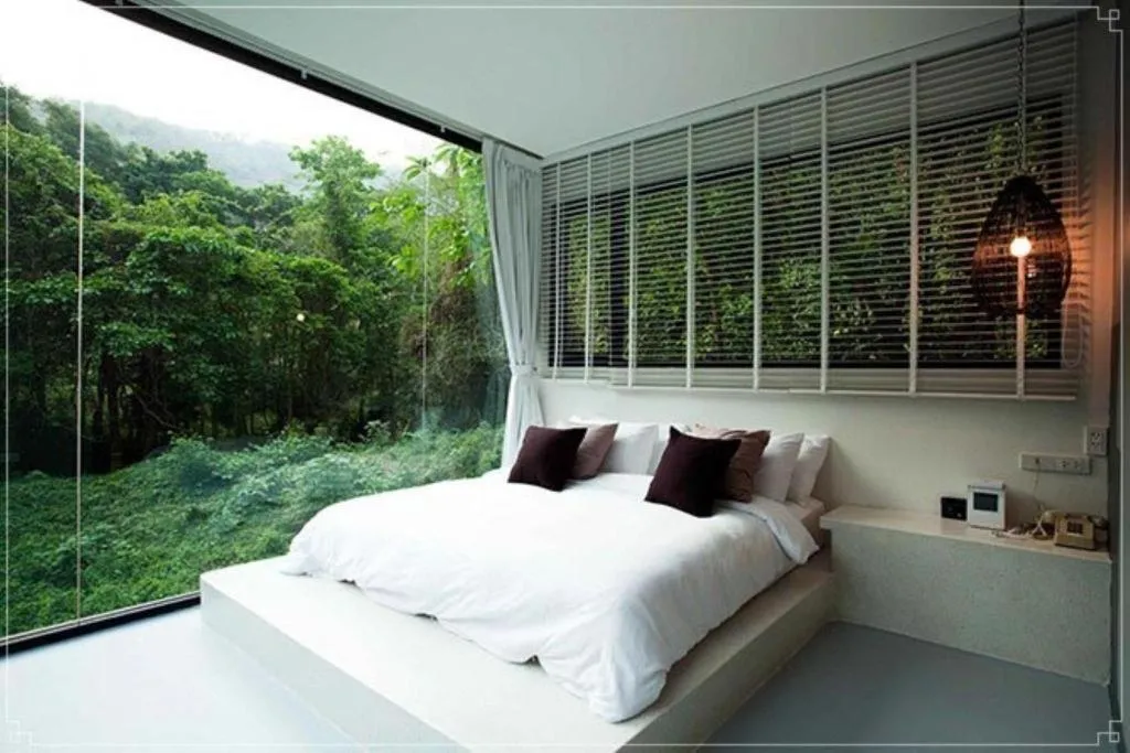 Bed in Villa Moreeda