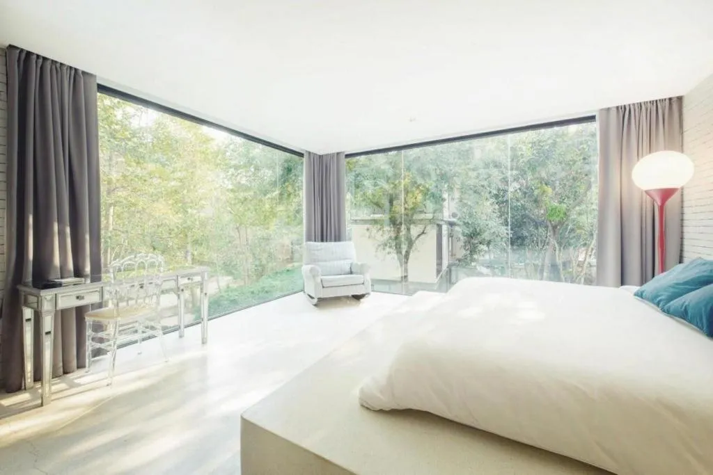 Bed in Villa Moreeda