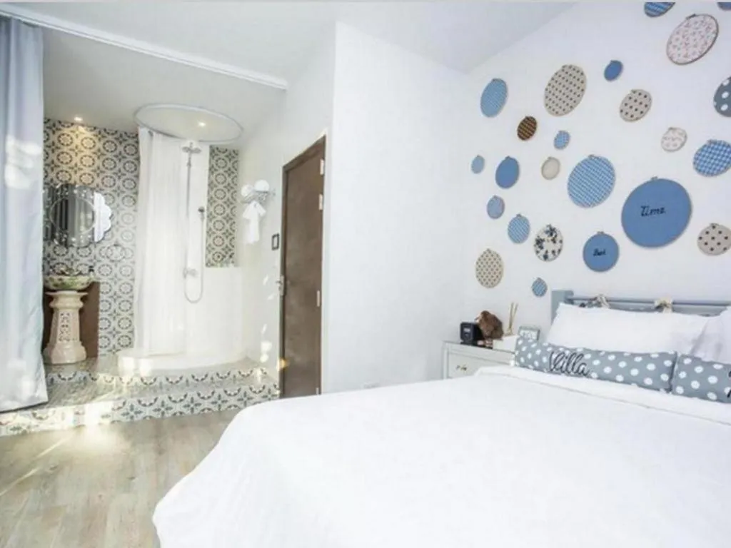 Bed in Villa Moreeda