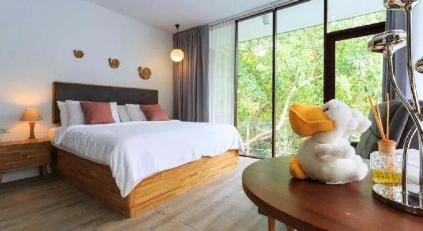 Bed in Villa Moreeda