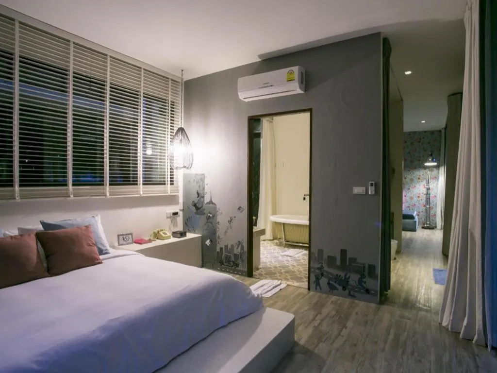 Bed in Villa Moreeda