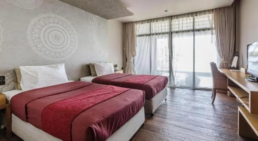 Bed in Na Tara Resort