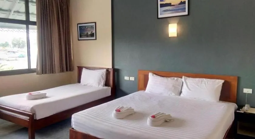 Bed in Krabi Grand Place Hotel