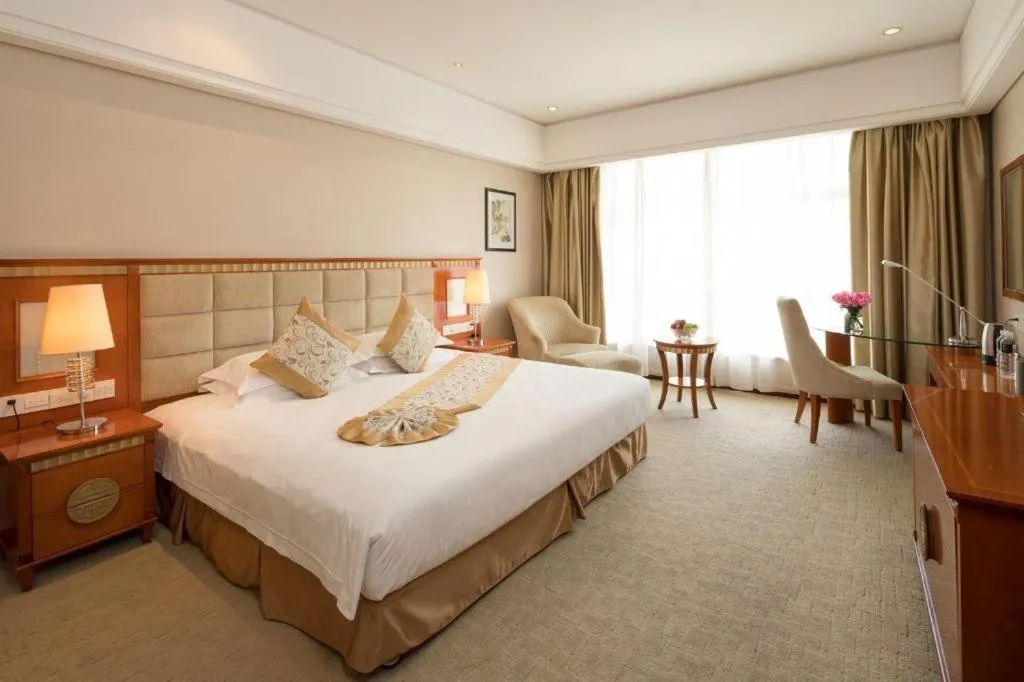 Bed in Zhangjiajie Qinghe Jinjiang International Hotel