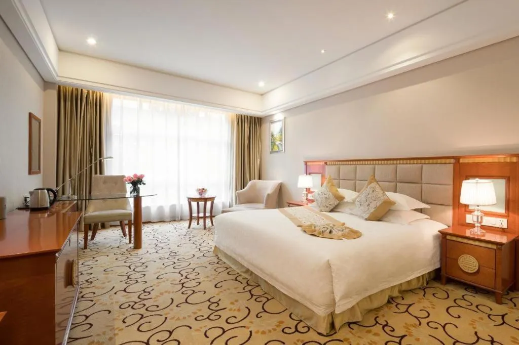 Bed in Zhangjiajie Qinghe Jinjiang International Hotel