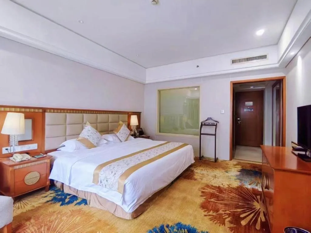 Bed in Zhangjiajie Qinghe Jinjiang International Hotel