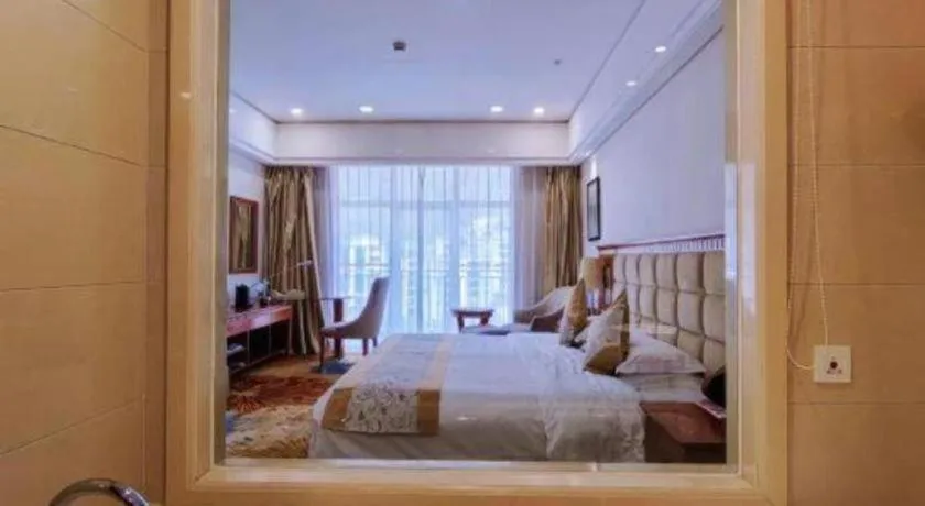 Bed in Zhangjiajie Qinghe Jinjiang International Hotel