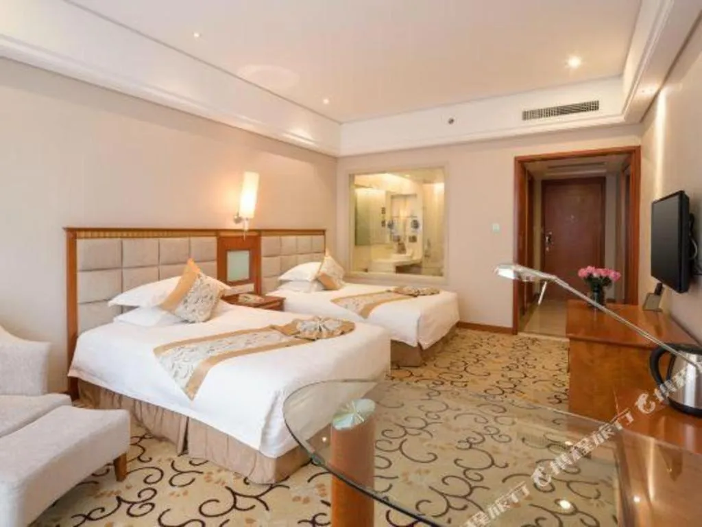 Bed in Zhangjiajie Qinghe Jinjiang International Hotel