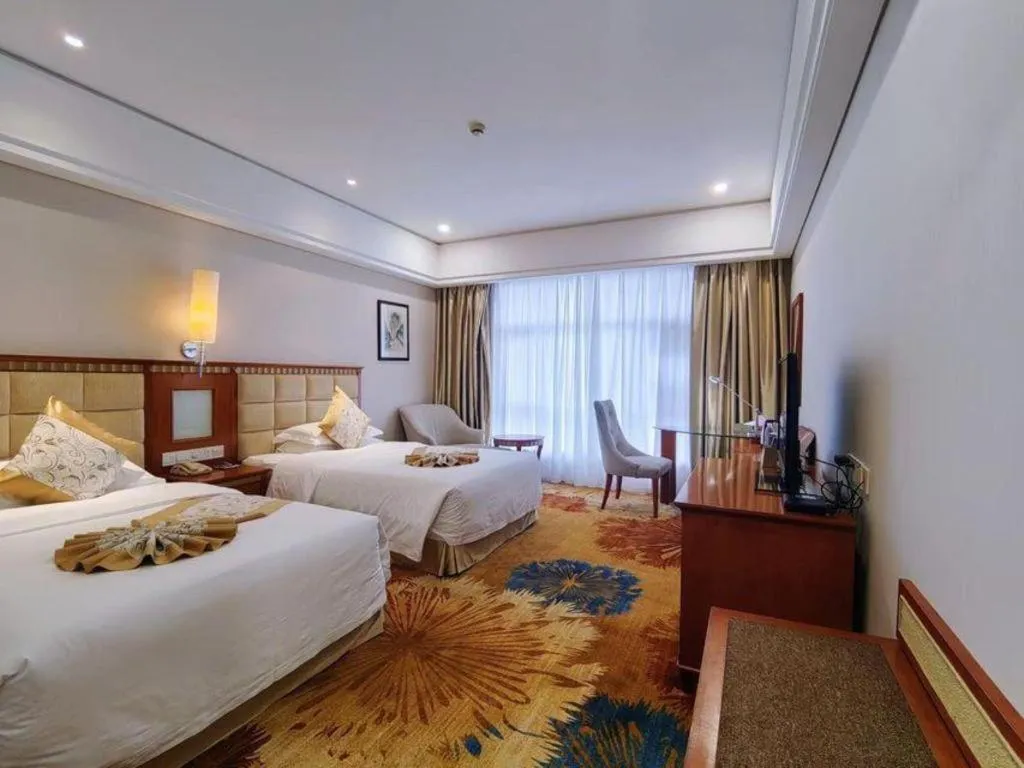 Bed in Zhangjiajie Qinghe Jinjiang International Hotel