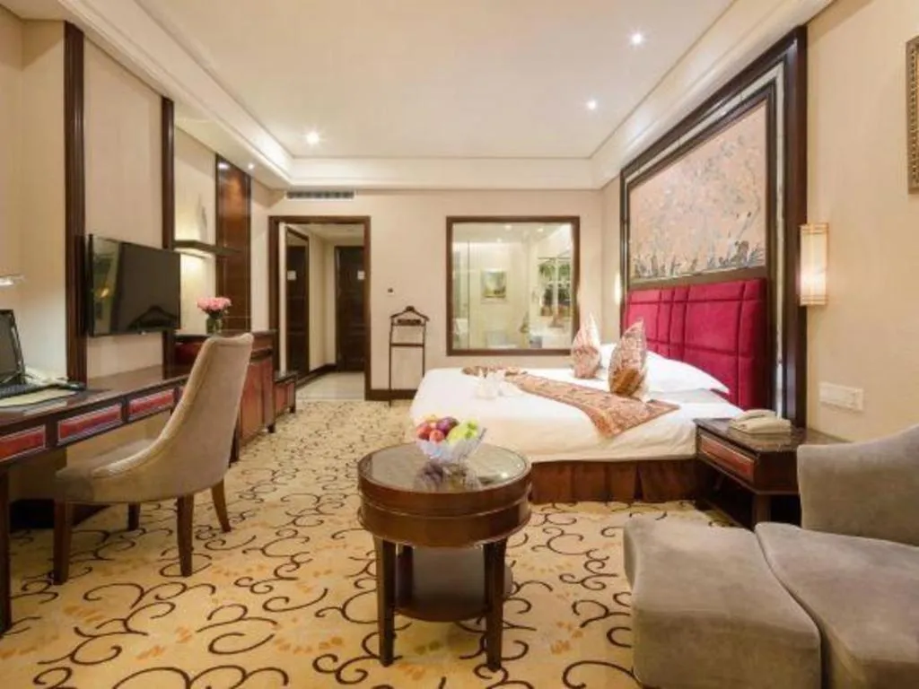 Bed in Zhangjiajie Qinghe Jinjiang International Hotel