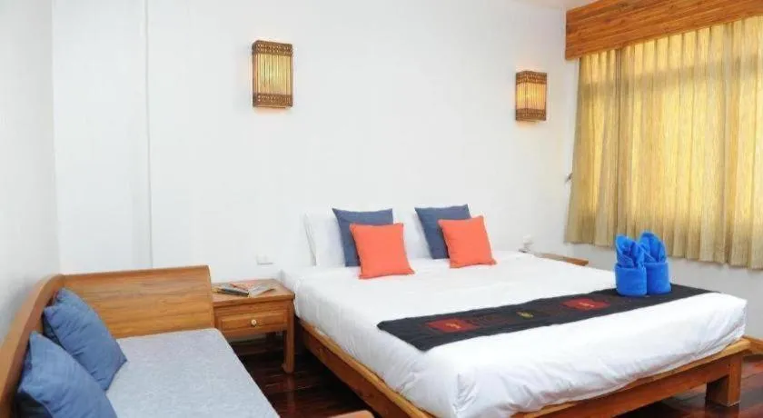 Bed in Sukkasem Hotel