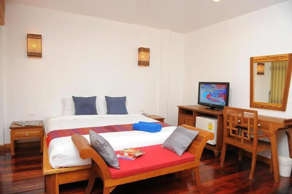 Bed in Sukkasem Hotel Bed in Sukkasem Hotel