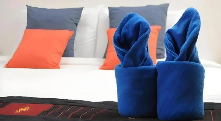 Bed in Sukkasem Hotel