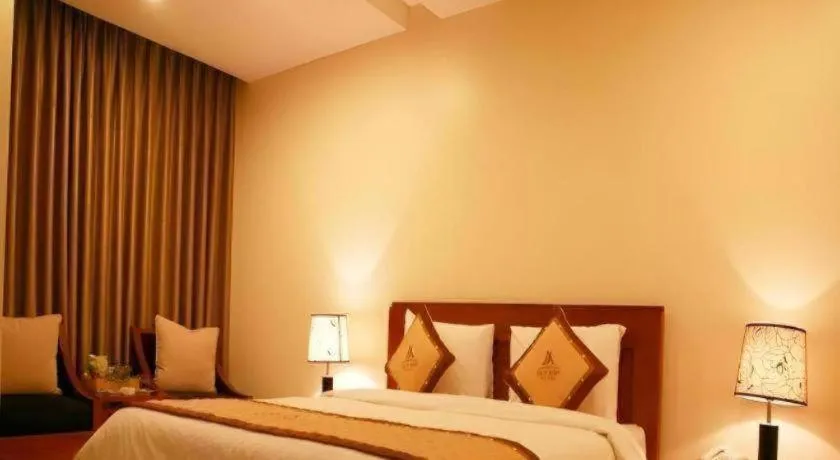 Bed in Duy Anh Hotel