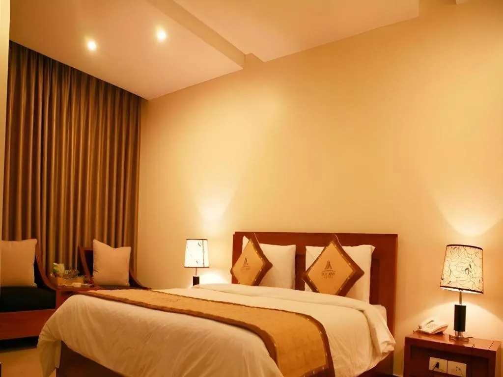 Bed in Duy Anh Hotel
