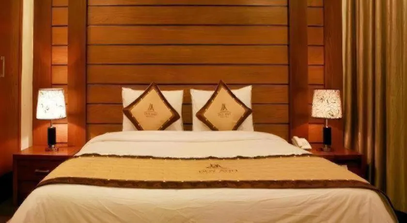Bed in Duy Anh Hotel