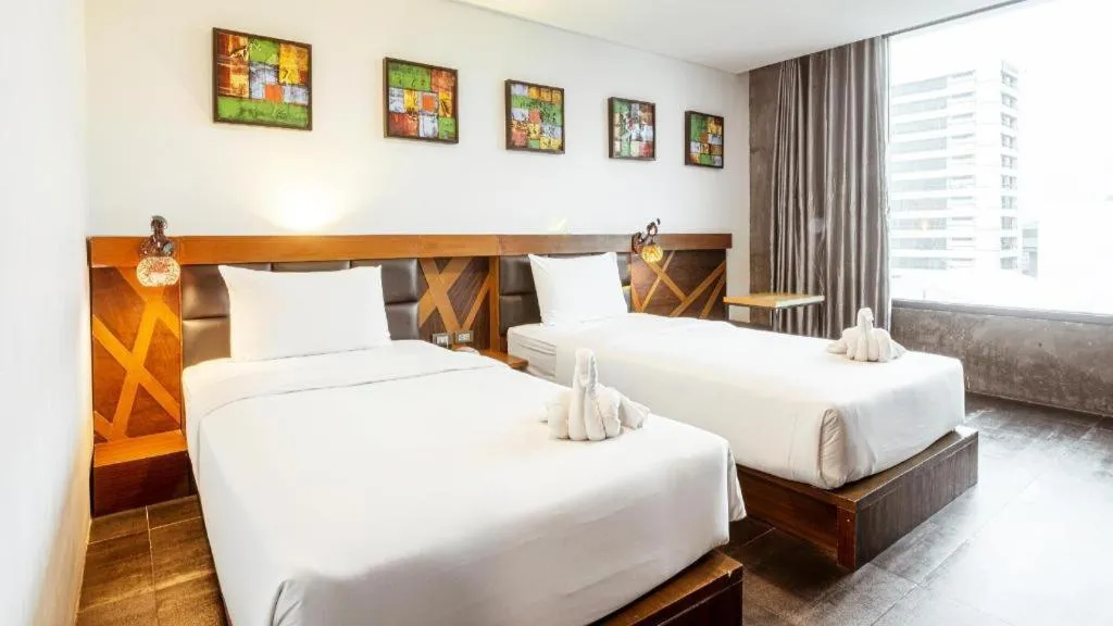 Bed in B2 Bangkok Srinakharin Boutique & Budget Hotel