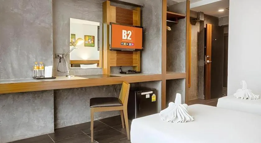 Bed in B2 Bangkok Srinakharin Boutique & Budget Hotel