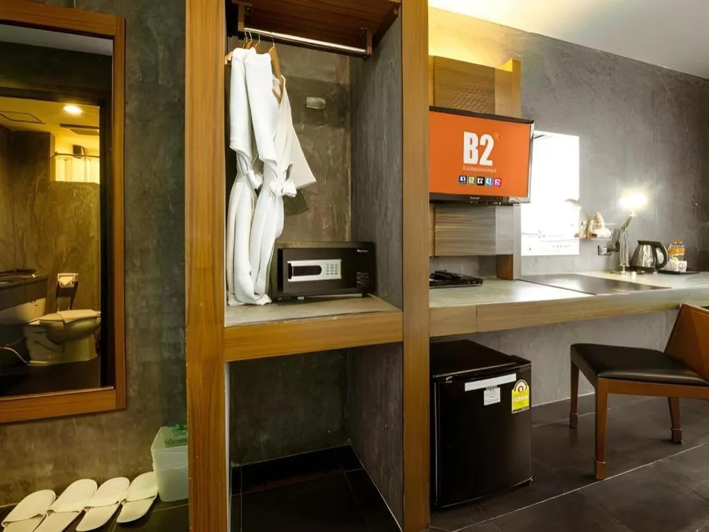 Bed in B2 Bangkok Srinakharin Boutique & Budget Hotel