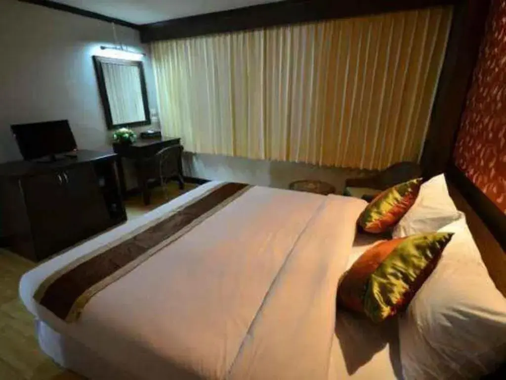 Bed in Piyaporn Pavilion Hotel Bed in Piyaporn Pavilion Hotel