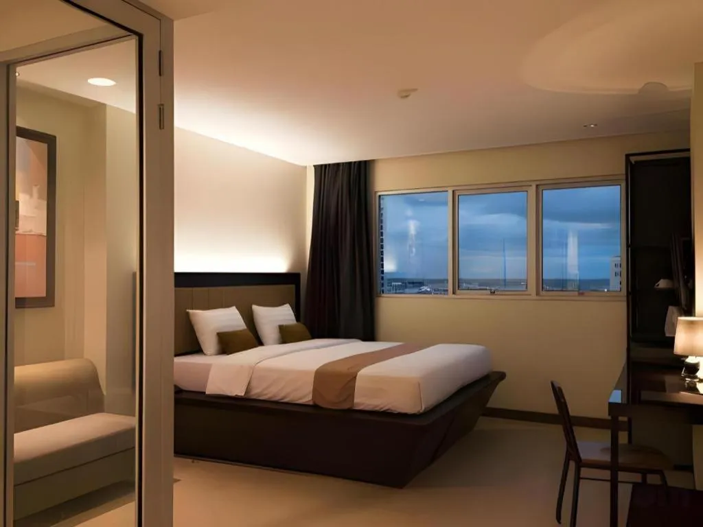 Bed in Gajahmada Avara Boutique Hotel