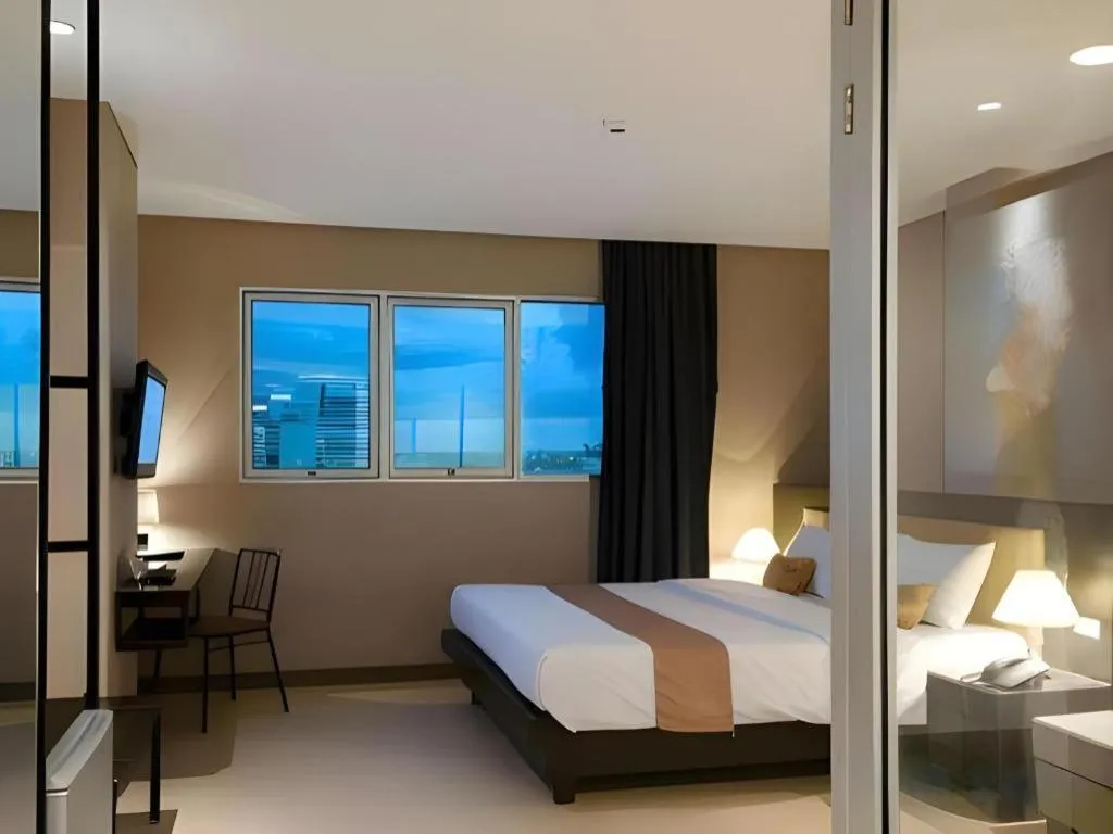 Bed in Gajahmada Avara Boutique Hotel