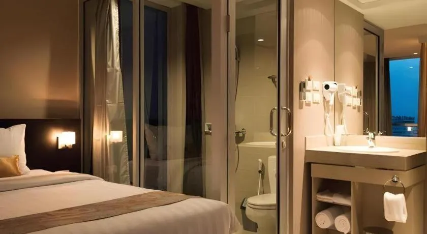 Bed in Gajahmada Avara Boutique Hotel