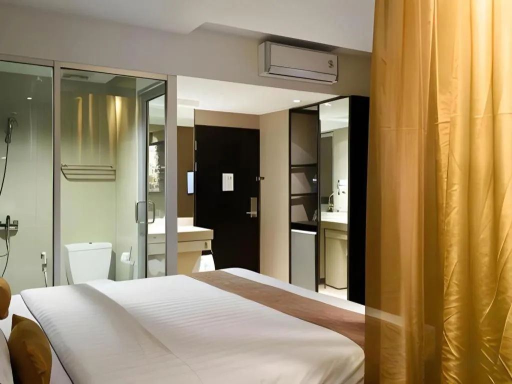 Bed in Gajahmada Avara Boutique Hotel