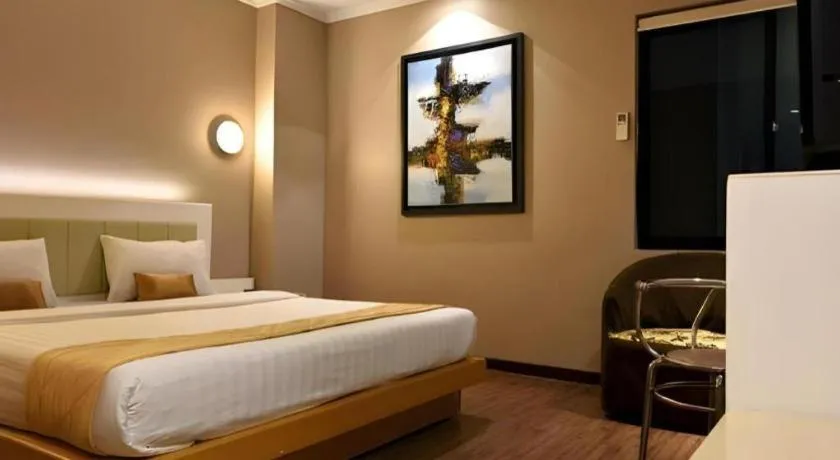 Bed in Gajahmada Avara Boutique Hotel