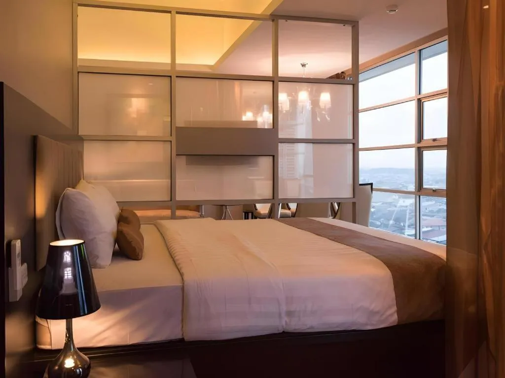 Bed in Gajahmada Avara Boutique Hotel