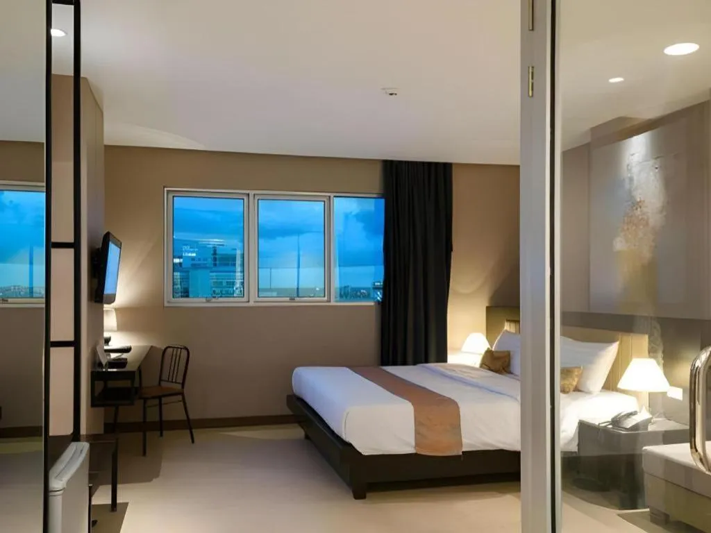 Bed in Gajahmada Avara Boutique Hotel