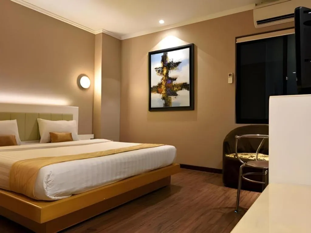 Bed in Gajahmada Avara Boutique Hotel