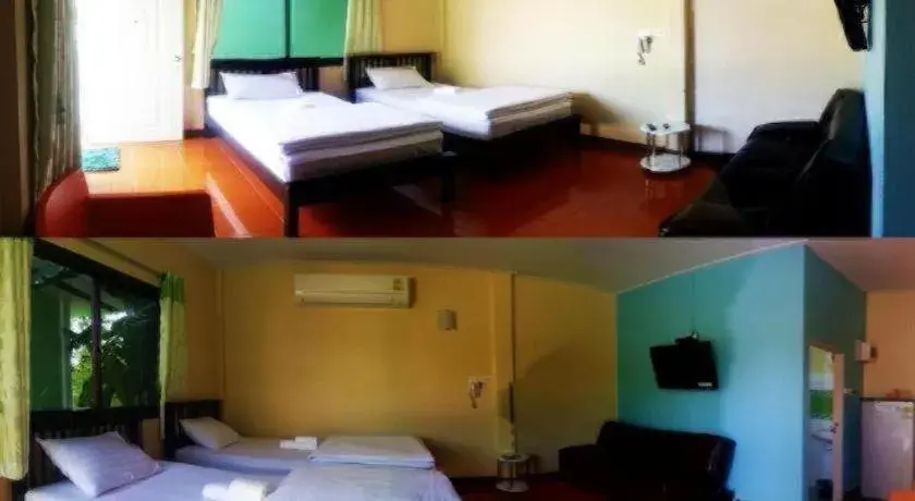 Bed in BanRai ChernMa Resort Bed in BanRai ChernMa Resort