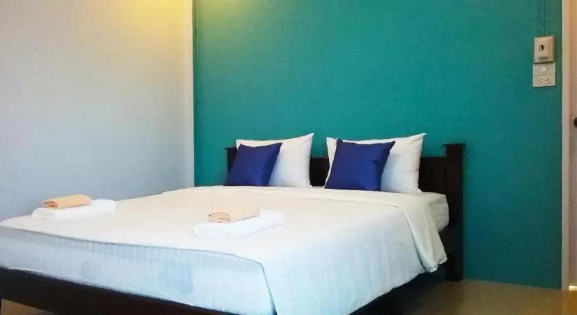 Bed in BanRai ChernMa Resort