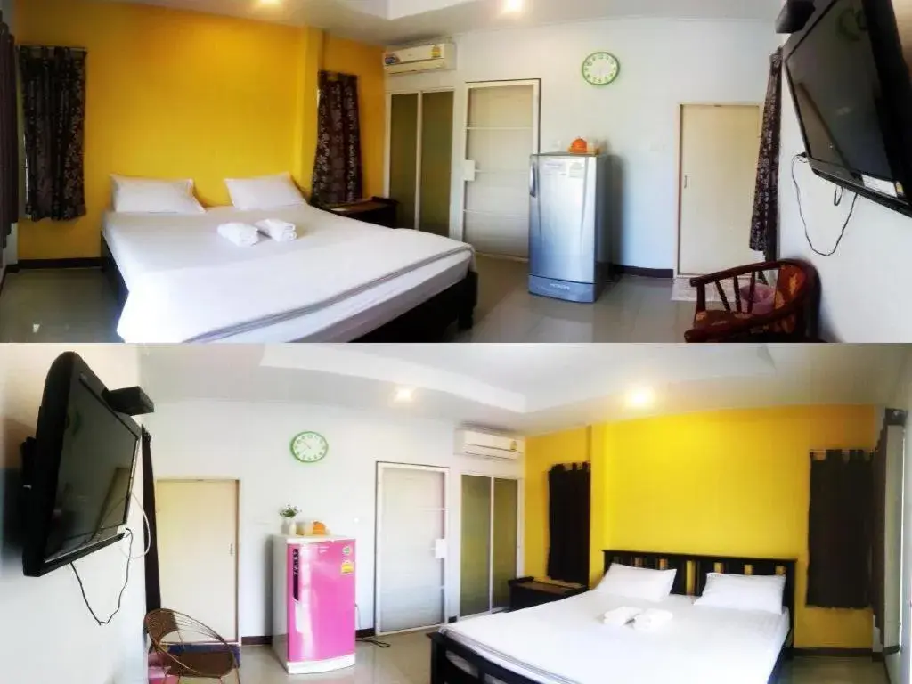 Bed in BanRai ChernMa Resort Bed in BanRai ChernMa Resort