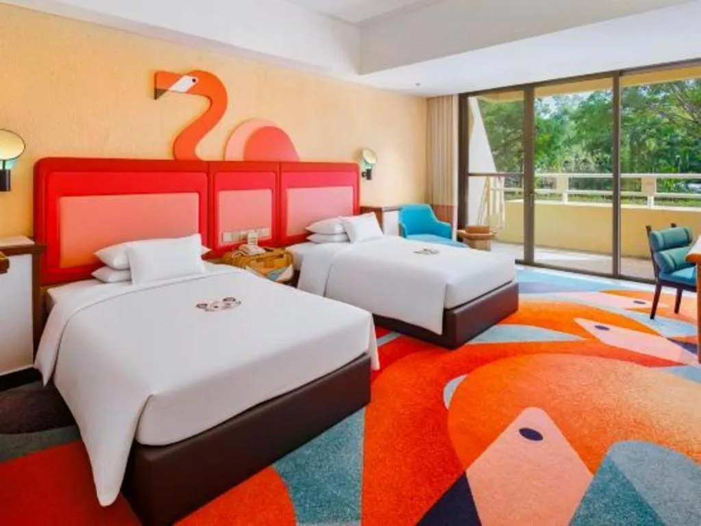 Bed in Chimelong Hotel