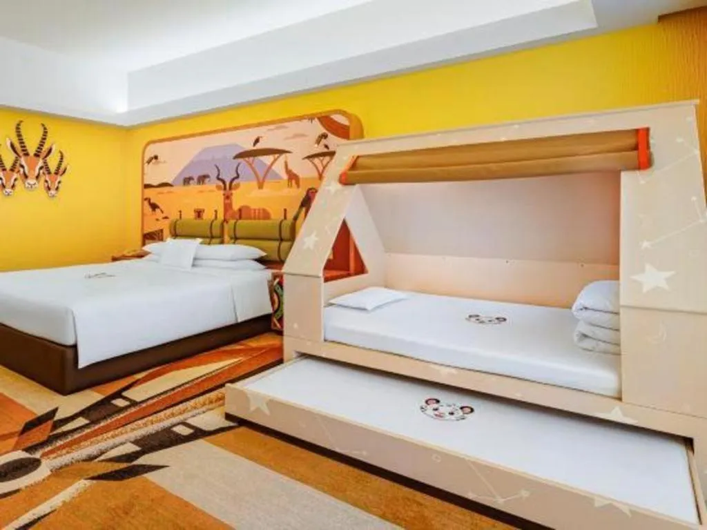 Bed in Chimelong Hotel