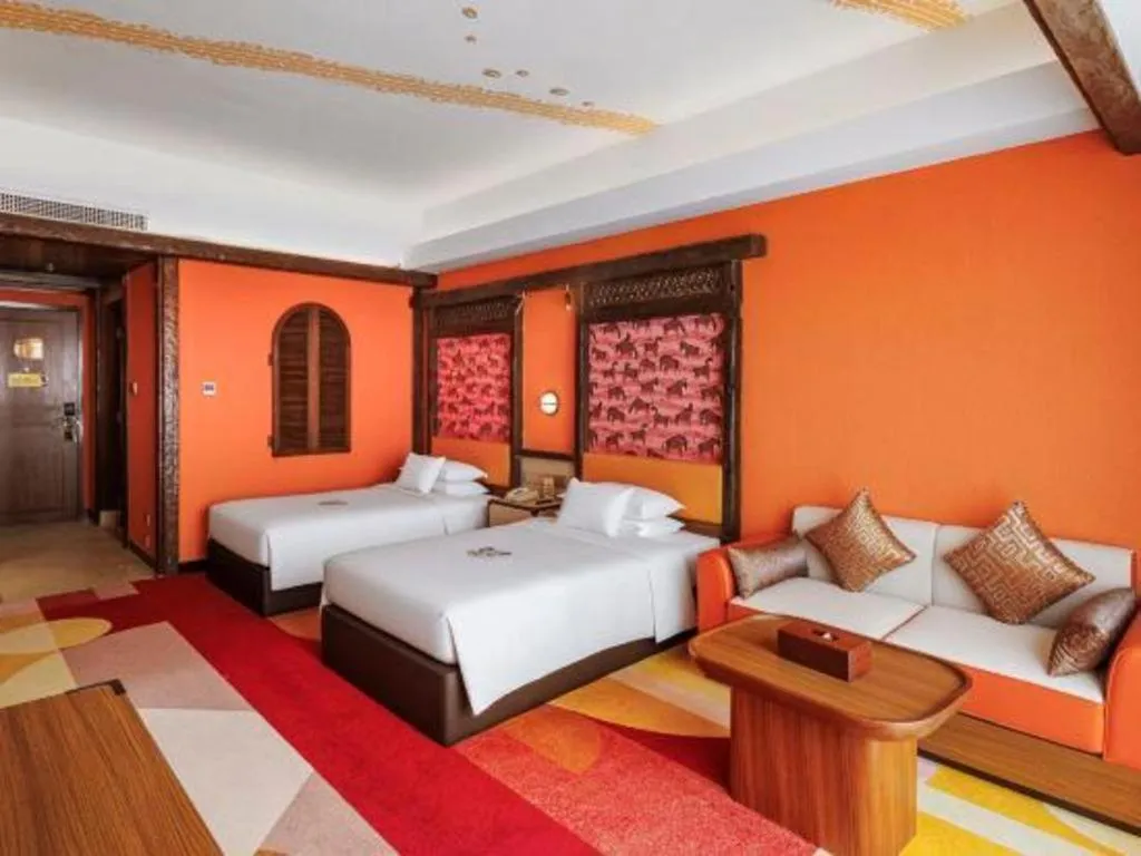 Bed in Chimelong Hotel