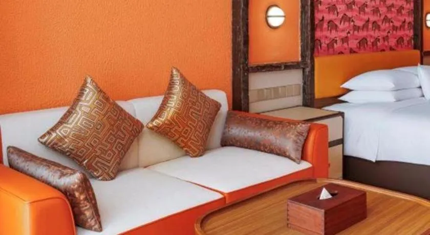 Bed in Chimelong Hotel